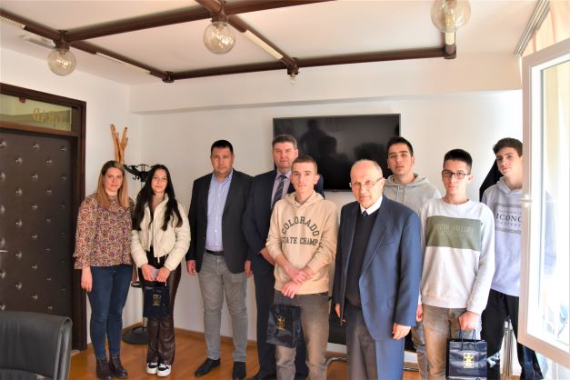 Održan prijem za kadetsku ekipu šahovskog kluba Petar Sedlar – Pepe