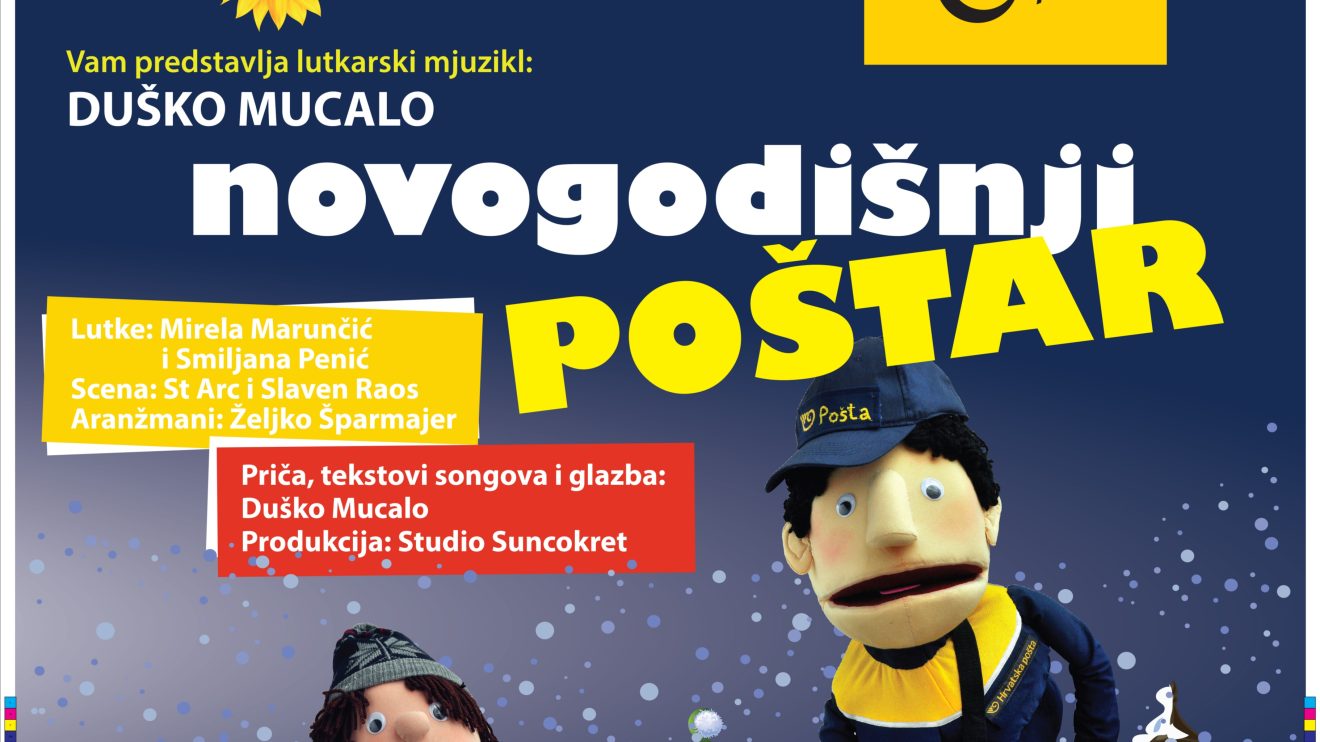 Odgođena predstava za djecu ‘Novogodišnji poštar’