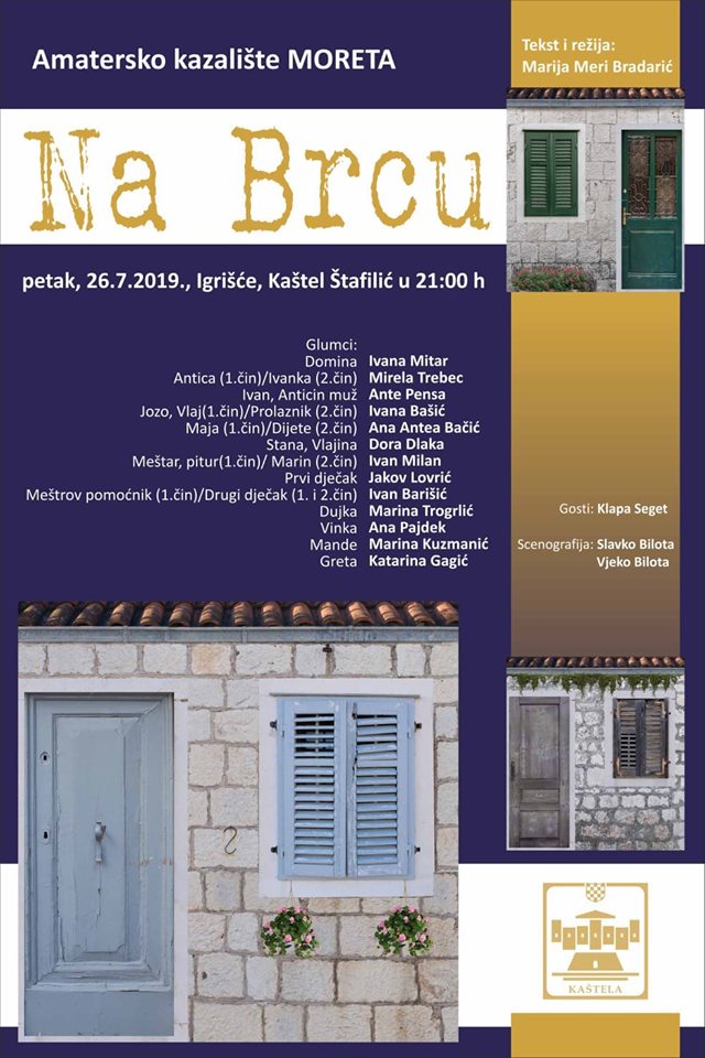 Večer igrokaza u Kaštel Lukšiću i predstava u Kaštel Štafiliću