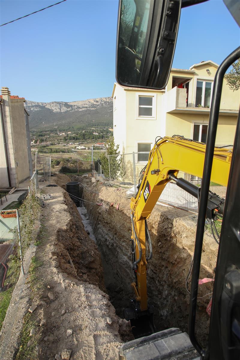 Na području Kaštela postavljeno gotovo 12 kilometara nove kanalizacijske mreže