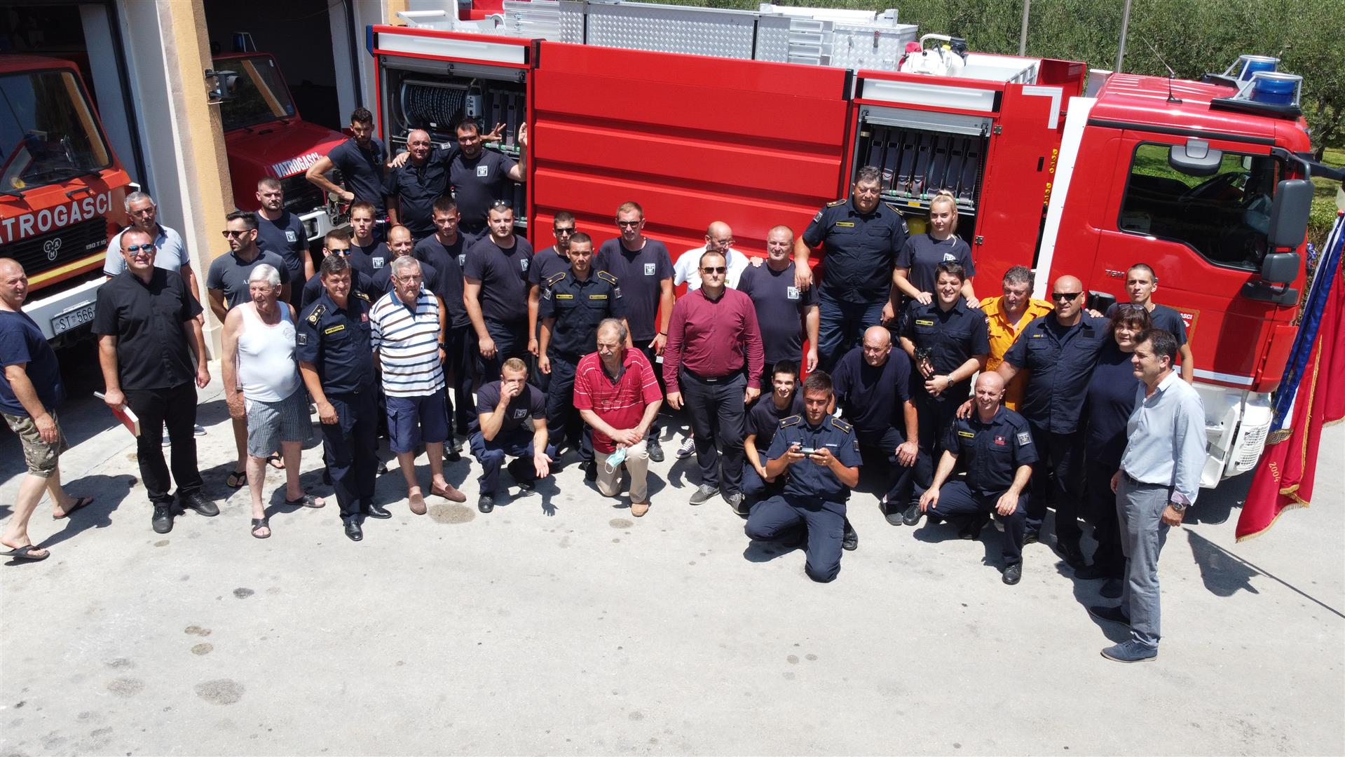 U DVD Kaštela stiglo novo specijalno vatrogasno vozilo