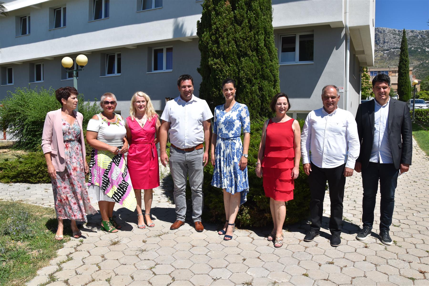 Gradonačelnica Petrinje Magdalena Komes u posjetu Kaštelima