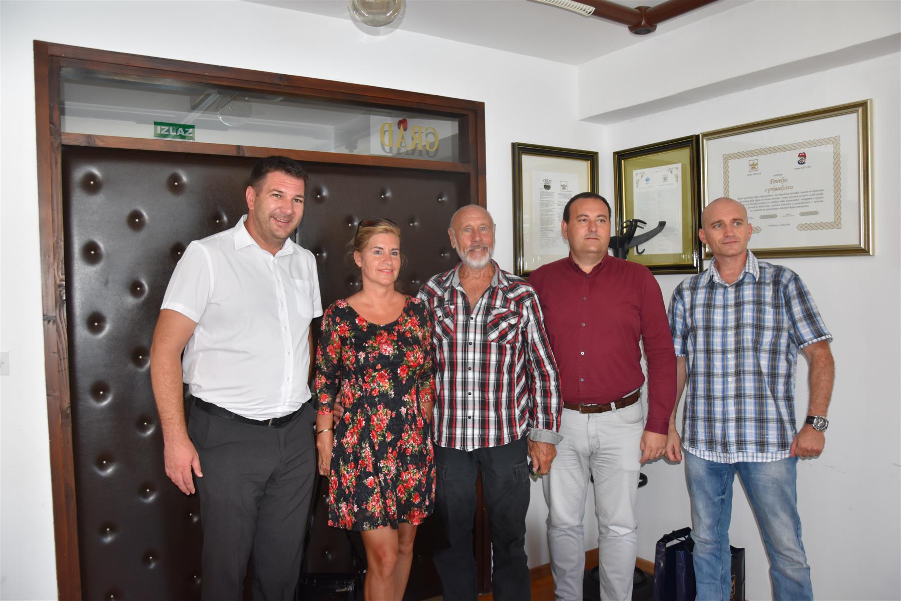 Gradonačelnik Denis Ivanović primio legendarnog trenera Thoma Harincka