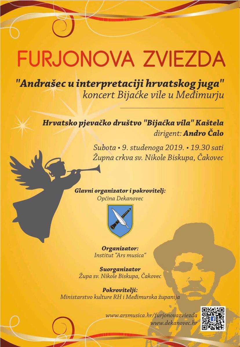 Gostovanje Hrvatskog pjevačkog društva Bijaćka vila – Kaštela na 4. koncertu Furjonove zviezde
