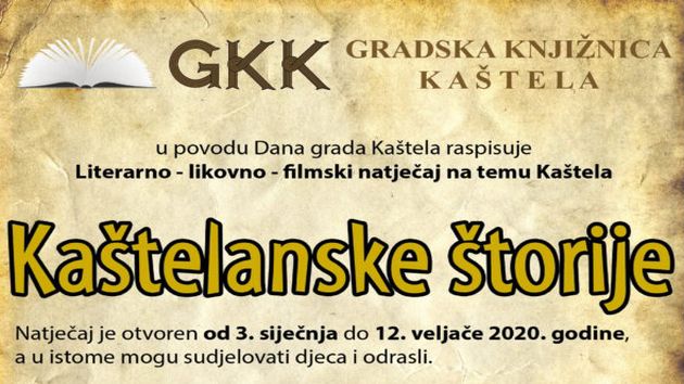 Objavljen natječaj za Kaštelanske štorije 2020