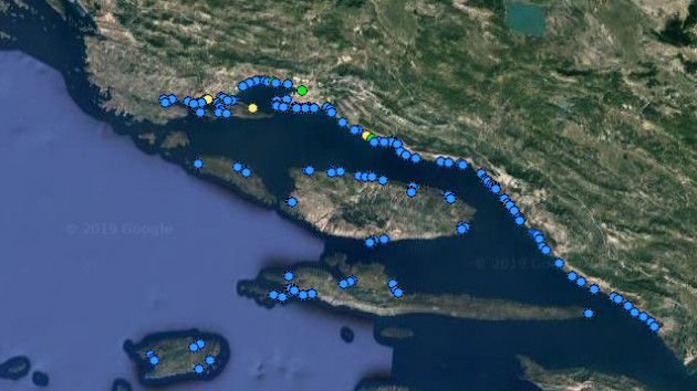 More na kaštelanskim plažama uglavnom izvrsno za kupanje