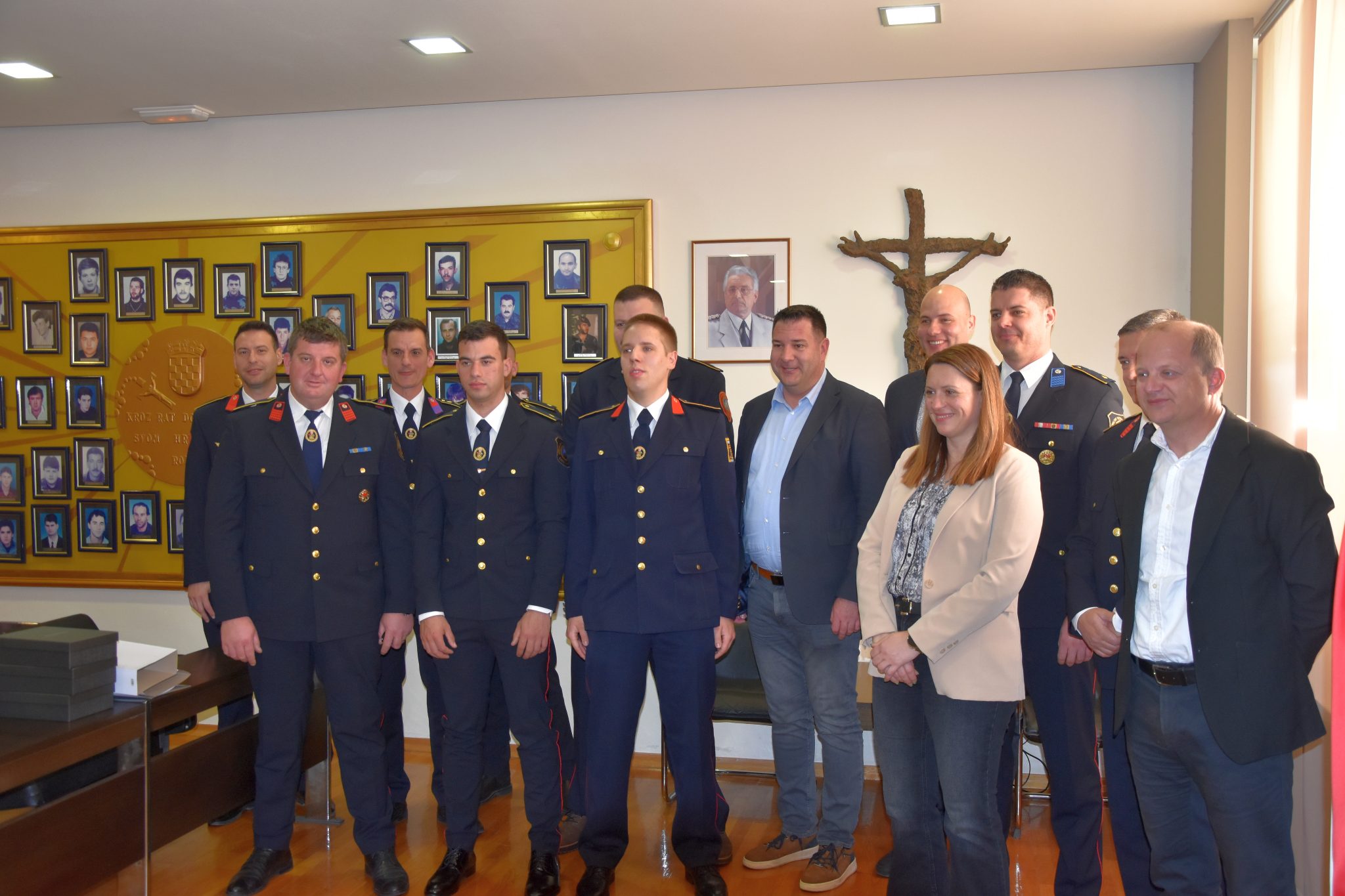 Grad Kaštela nagradio trojicu najboljih vatrogasaca za proteklu godinu