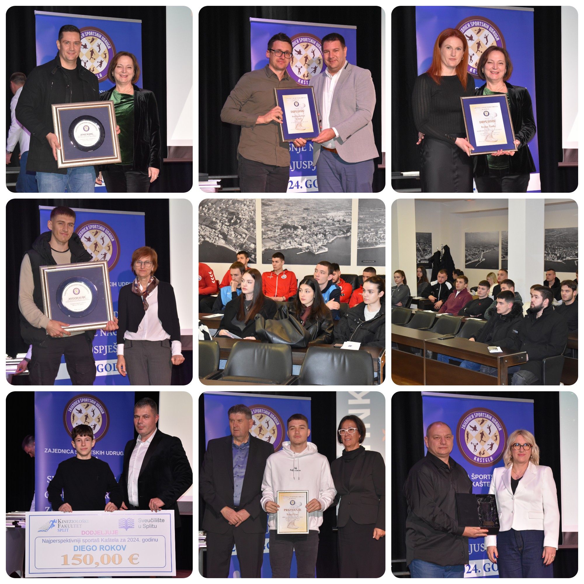 Dodijeljene nagrade i potpore kategoriziranim sportašima te uručena priznanja najuspješnijima