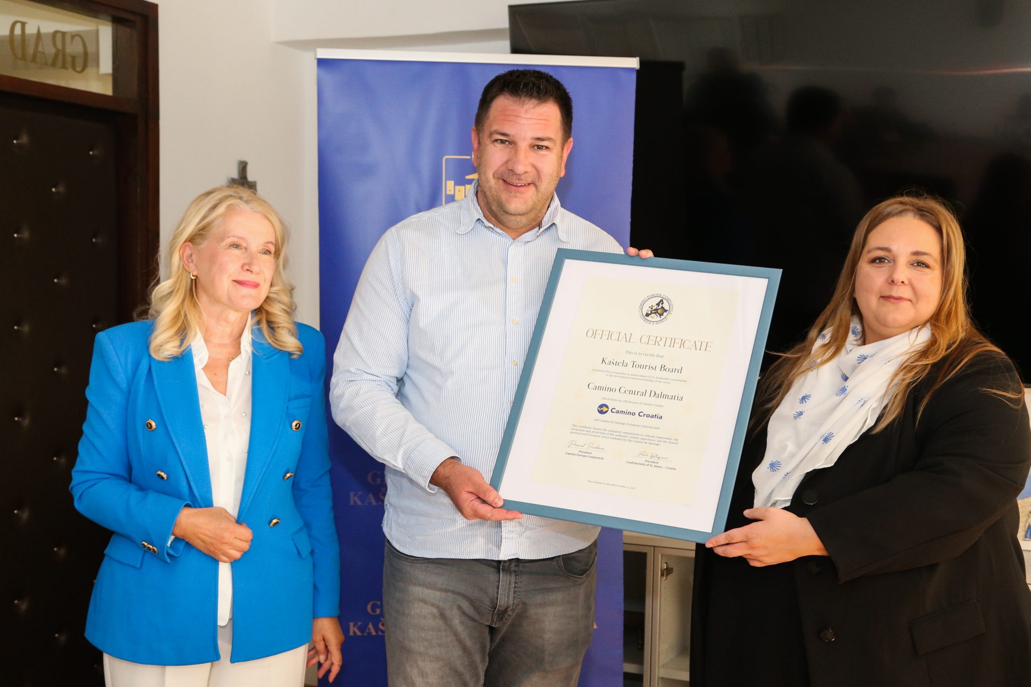 Kaštela primila Camino certifikat – novi korak u povezivanju s europskom mrežom hodočasničkih ruta