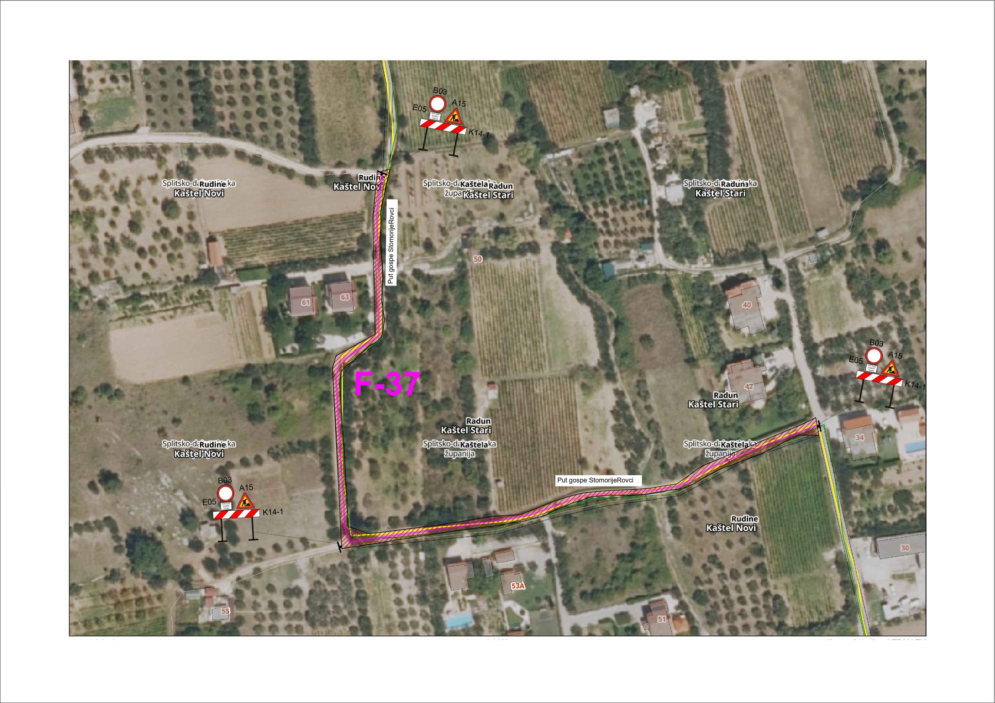 Put Gospe Stomorije – obavijest o izvođenju radova u sklopu aglomeracije