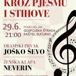 Hrvatska Kroz Pjesmu I Stihove Gkk Gradska Knjiznica Kastela Klapa Neverin Josko Sevo