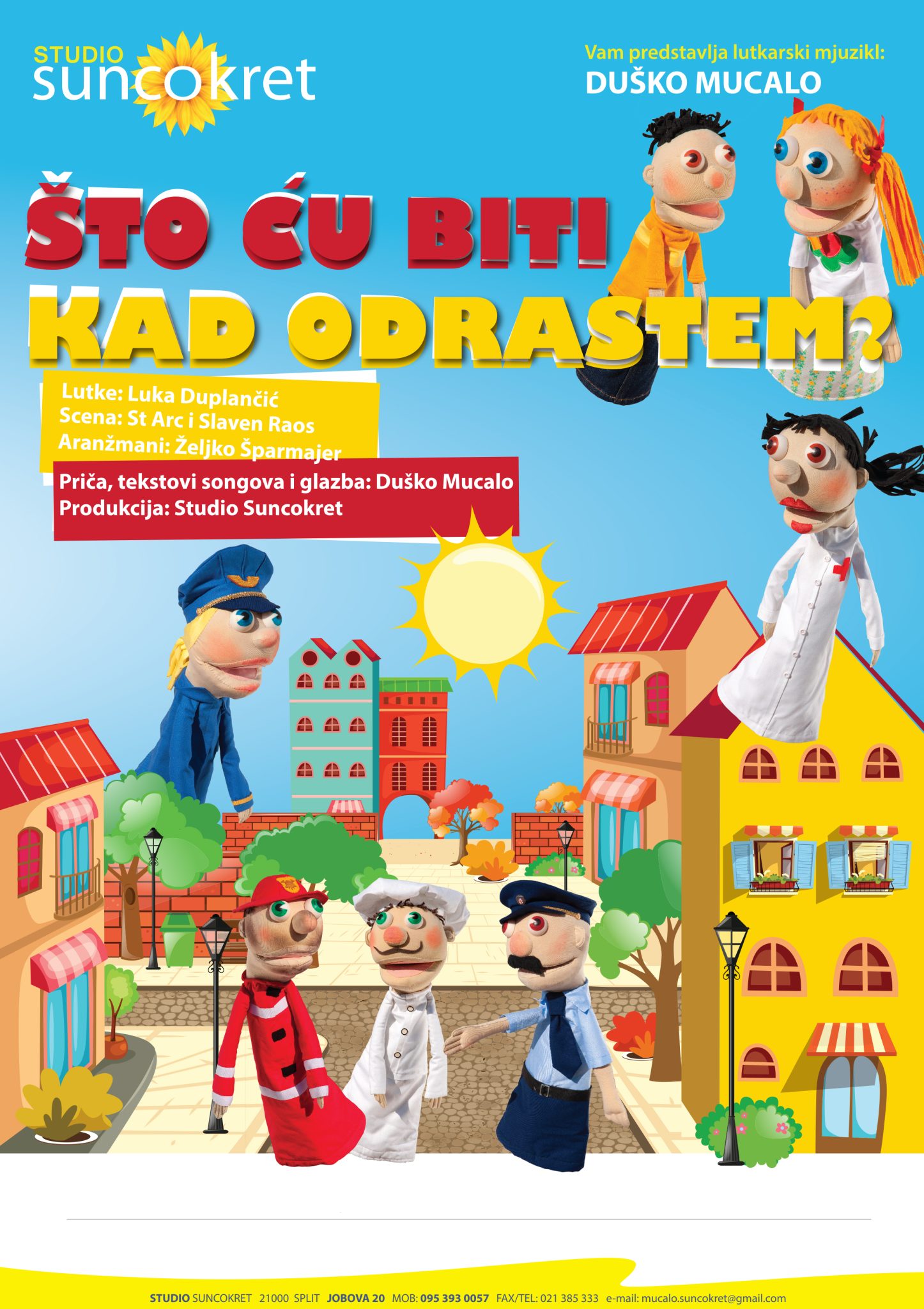 Plakat što ću Biti Kad Odrastem