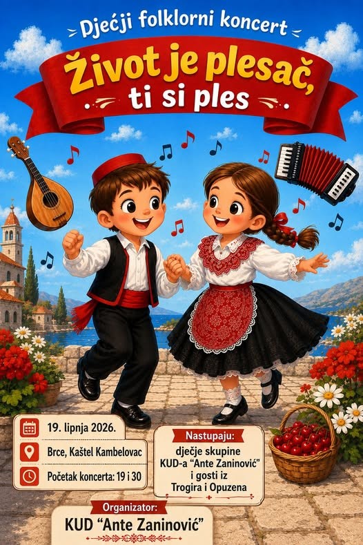 Život Je Plesač Plakat Kud A Zaninović