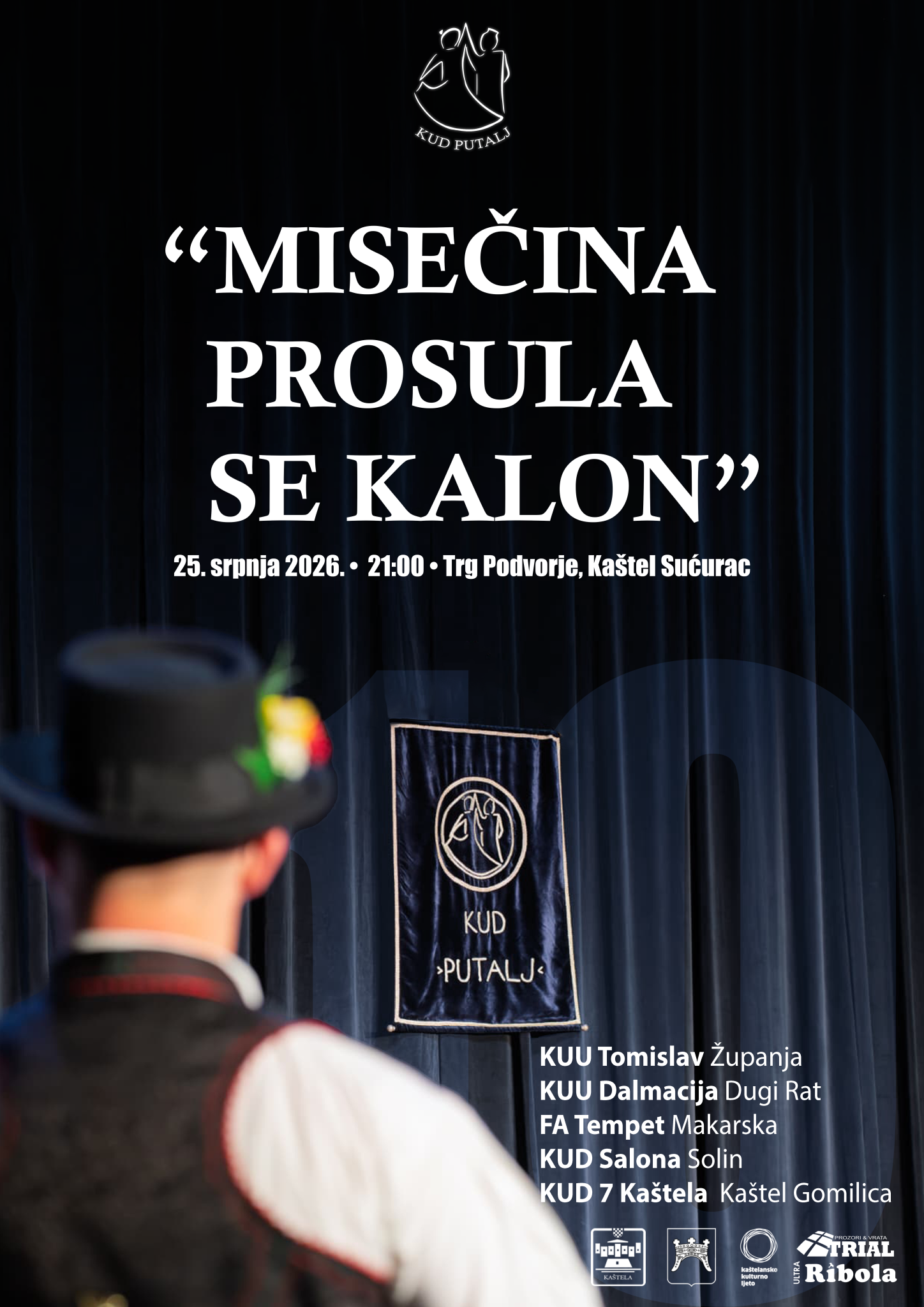LJETNI FOLKLORNI KONCERT “MISEČINA PROSULA SE KALON” – Trg Podvorje, K.Sućurac