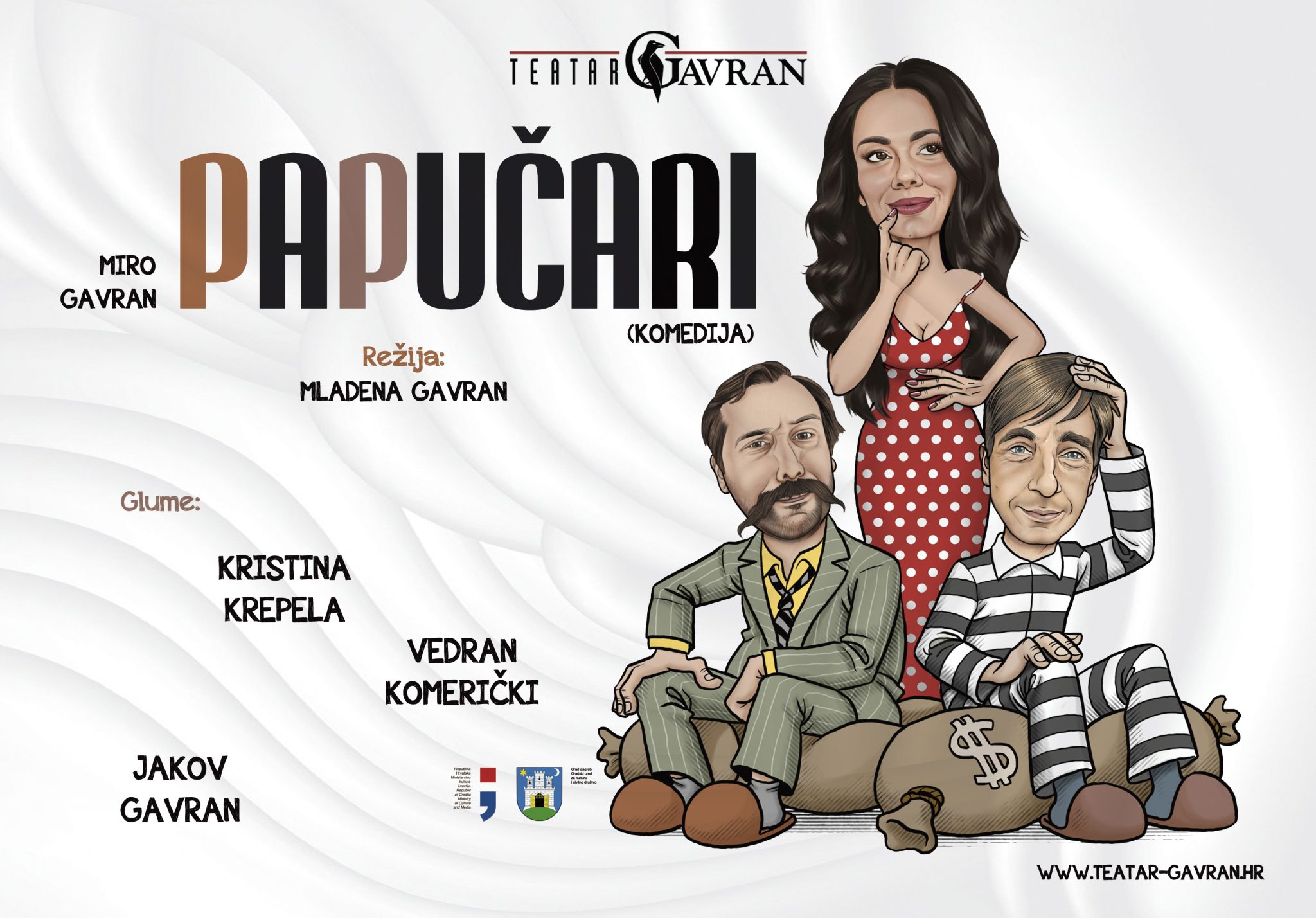 PREDSTAVA “PAPUČARI” – Kazališna komedija u izvedbi Teatra Gavran- Kulturni centar, Kaštel Lukšić
