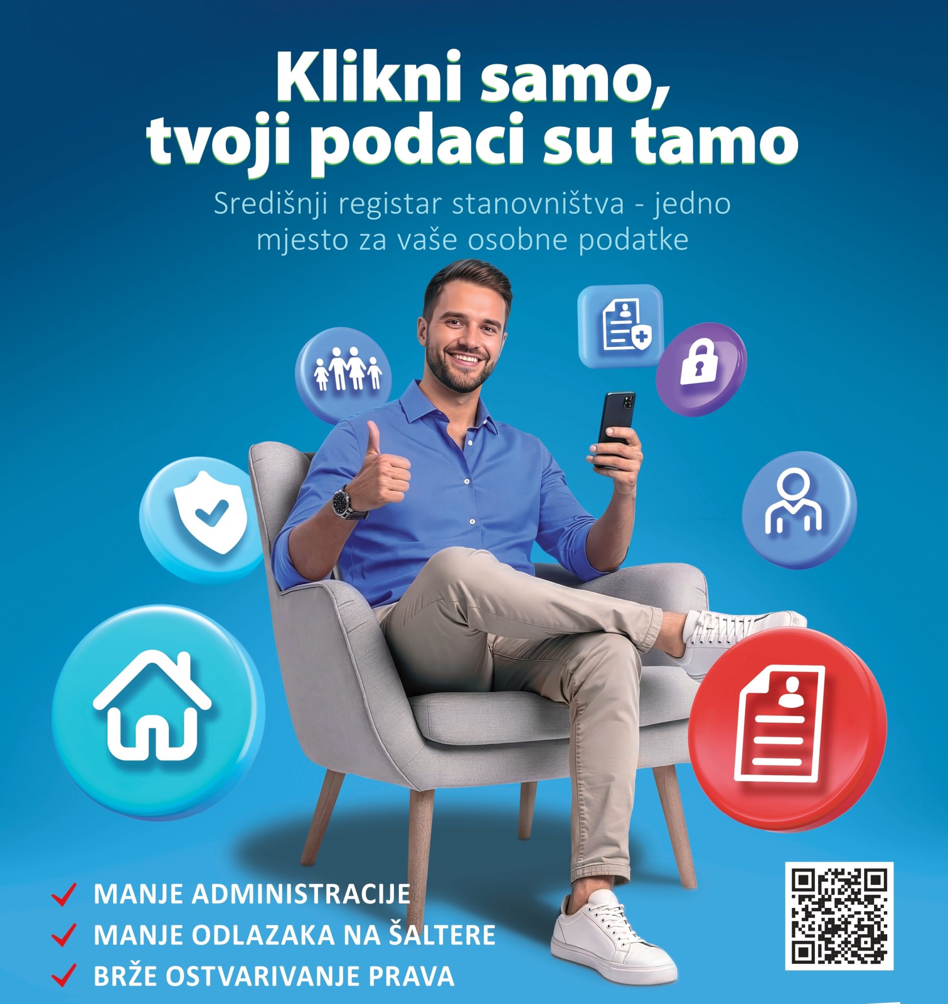 Poziv građanima na provjeru podataka u Središnjem registru stanovništva
